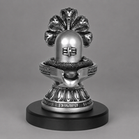 Shivalingam Silver Plated