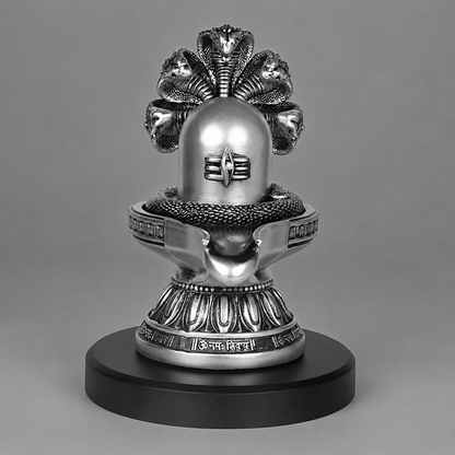 Shivalingam Silver Plated