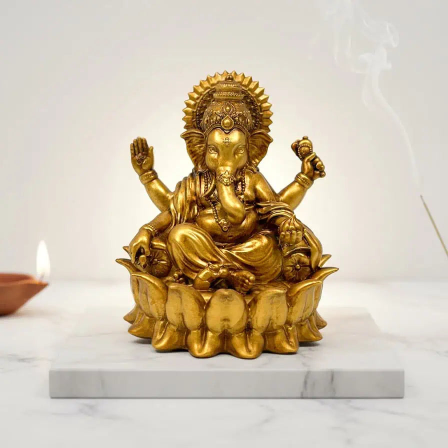 Ganpati Bappa (Lotus Ganesha)