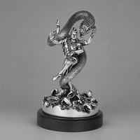 Mystical Shiva Silver Plated