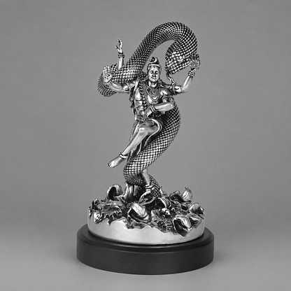 Mystical Shiva Silver Plated