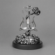 Lord Shiva Trishul Silver Plated