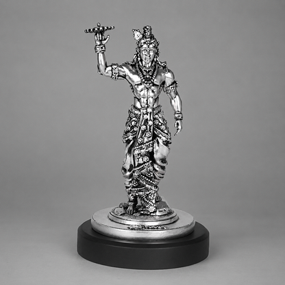 Krishna Sudarshan Silver Plated