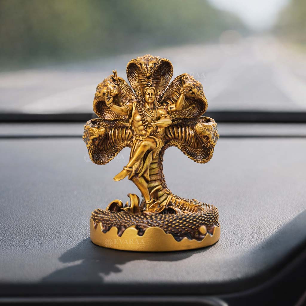 Mystical Shiva with Sheshnag God Idol