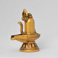 Shivling with Trishul & Damru