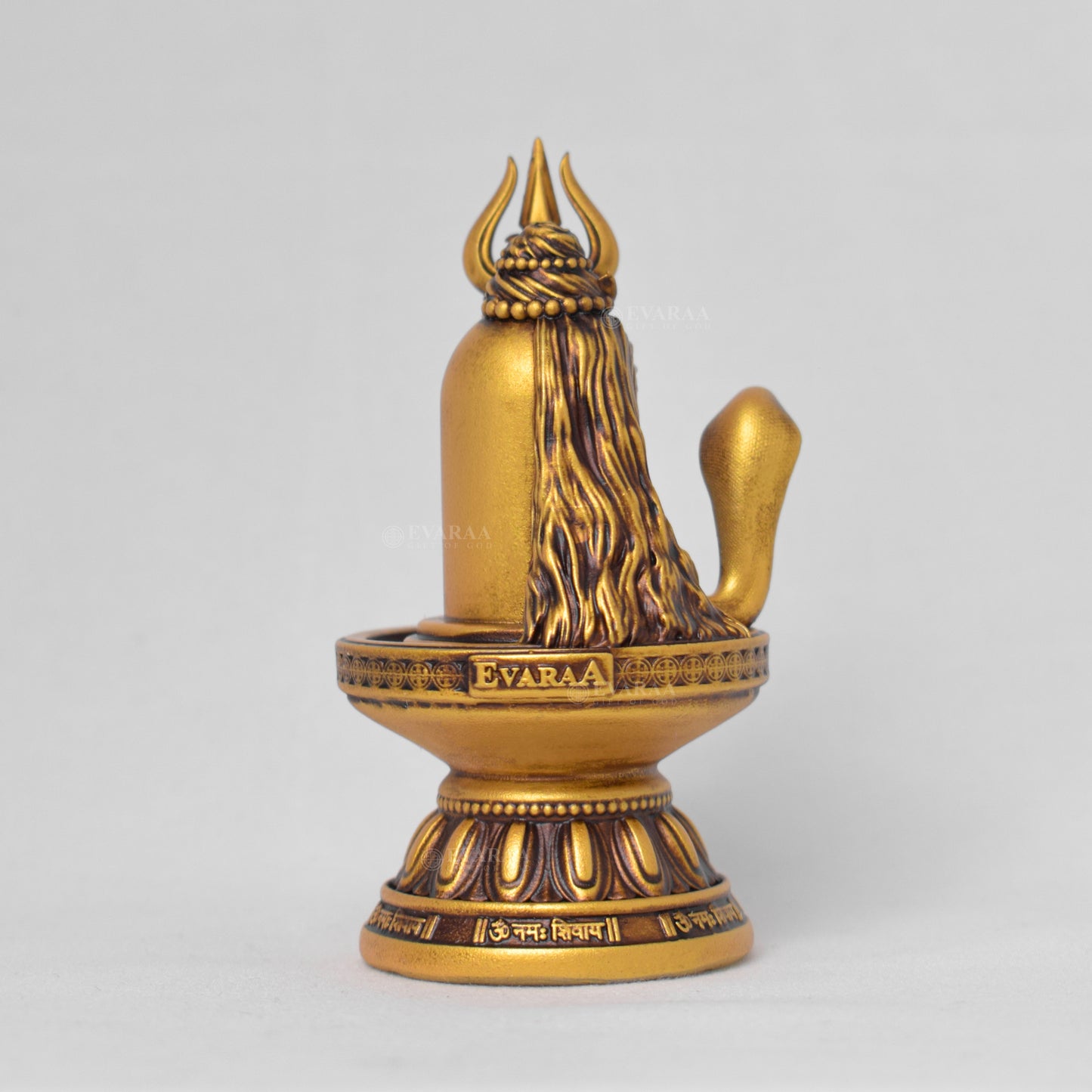 Shivling with Trishul & Damru