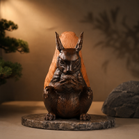 Antique Squirrel Statue for Home Decor
