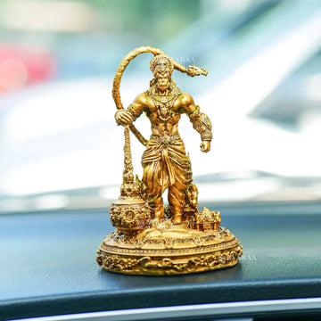 car dashboard idols hanuman