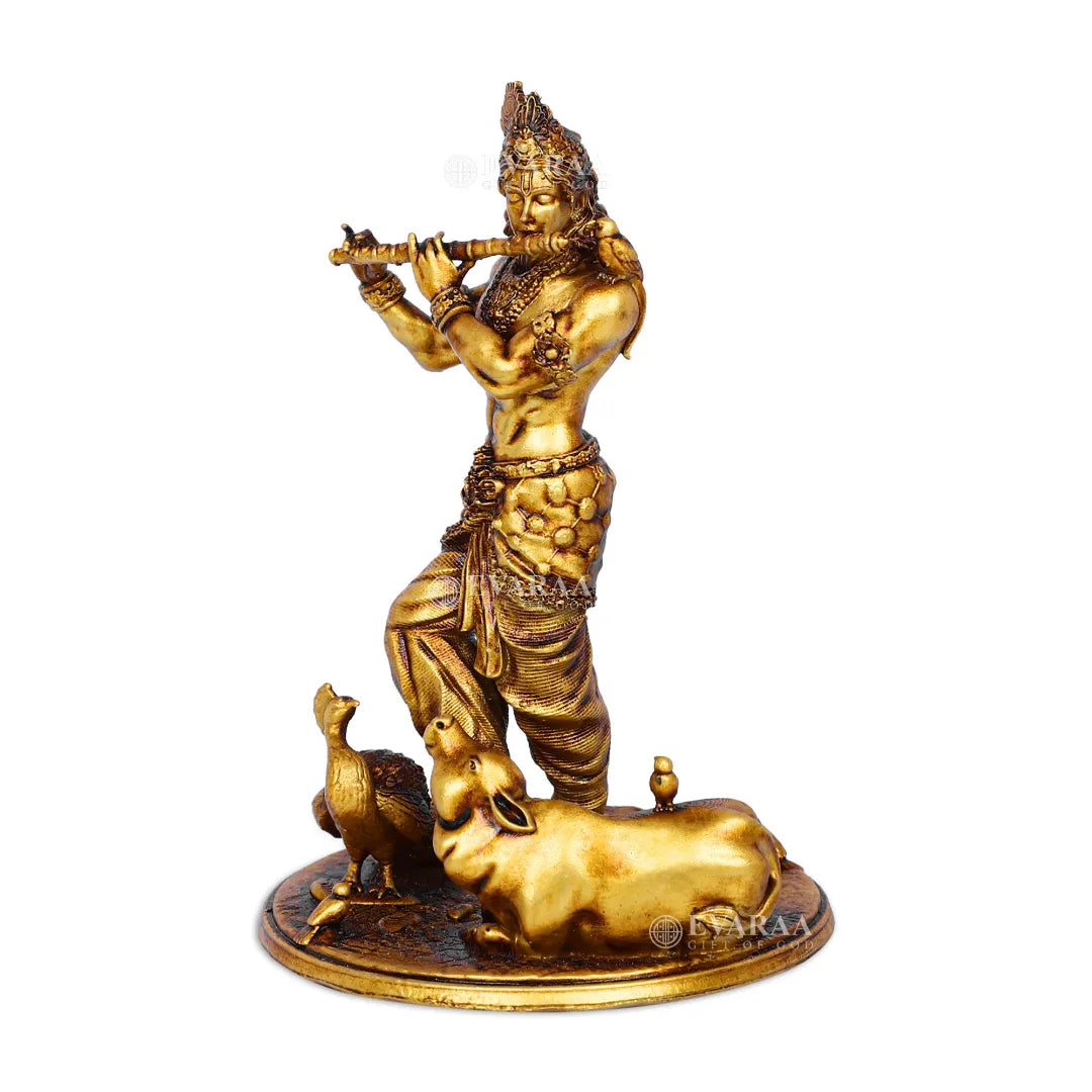 krishna murli statue
