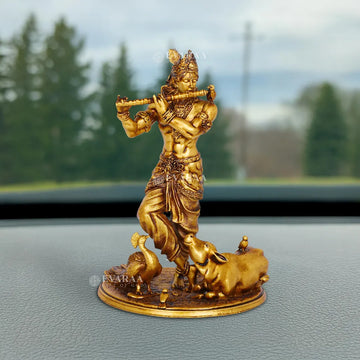 car dashboard idol krishna