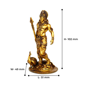 god kartikeya statue