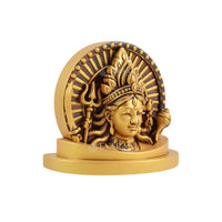 Close-up view of Durga Maa Idol with fine finishing
