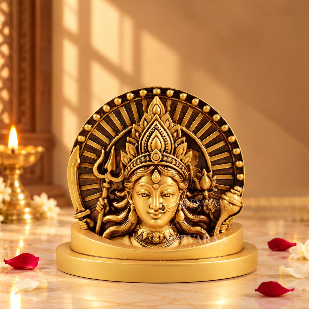 Durga Maa Idol with traditional design for home temple decor