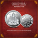 Lord Ganesh design on 999 pure silver coin