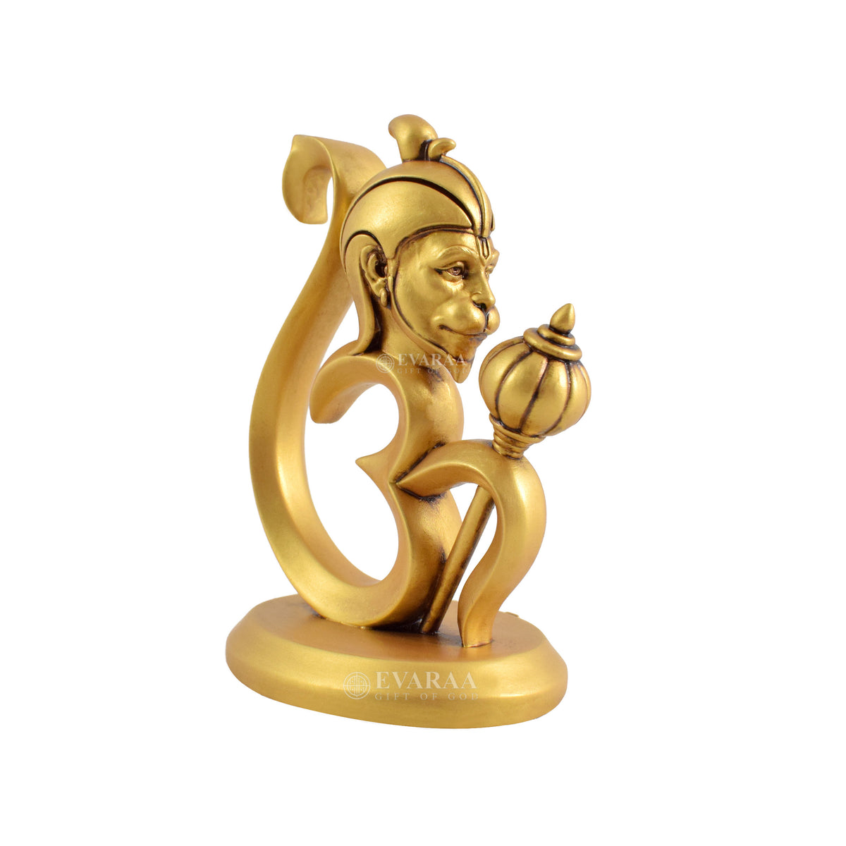 Side view of Shri Hanuman Ji Idol with smooth finishing
