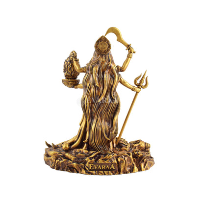 Kali Mata Idol back side view showing detailed craftsmanship and premium finishing
