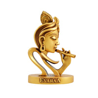 Back view of Krishna car dashboard idol showing complete design