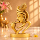 Krishna Idol for Car Dashboard with flute design and elegant finish