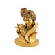 Front view of Lord Krishna Idol showing detailed craftsmanship