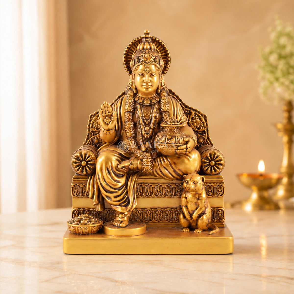 Lord Kuber Ji Idol for home and office decoration