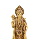 Close-up view of Lord Ram and Sita Idol highlighting fine artwork and craftsmanship