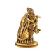 Back side view of Radha Krishna Idol showing complete design and finishing details