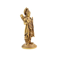 Side view of Ram Ji Statue with elegant design details