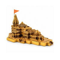 Side view of Ram Mandir decorative idol showing craftsmanship
