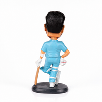 Back view of Rohit Sharma Smile Bobblehead collectible