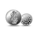 Saraswati Mata Old Model Silver Coin 999 purity with traditional Goddess Saraswati design