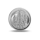 Close view of Satyanarayana Silver Coin with fine craftsmanship