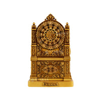 Back view of Chhatrapati Shivaji Maharaj Idol showing complete structure