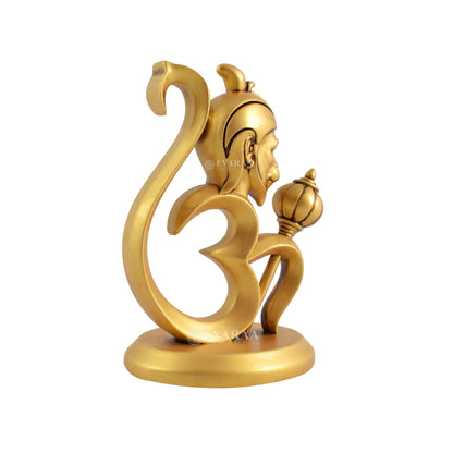 Back view of Hanuman Ji Idol showing complete structure