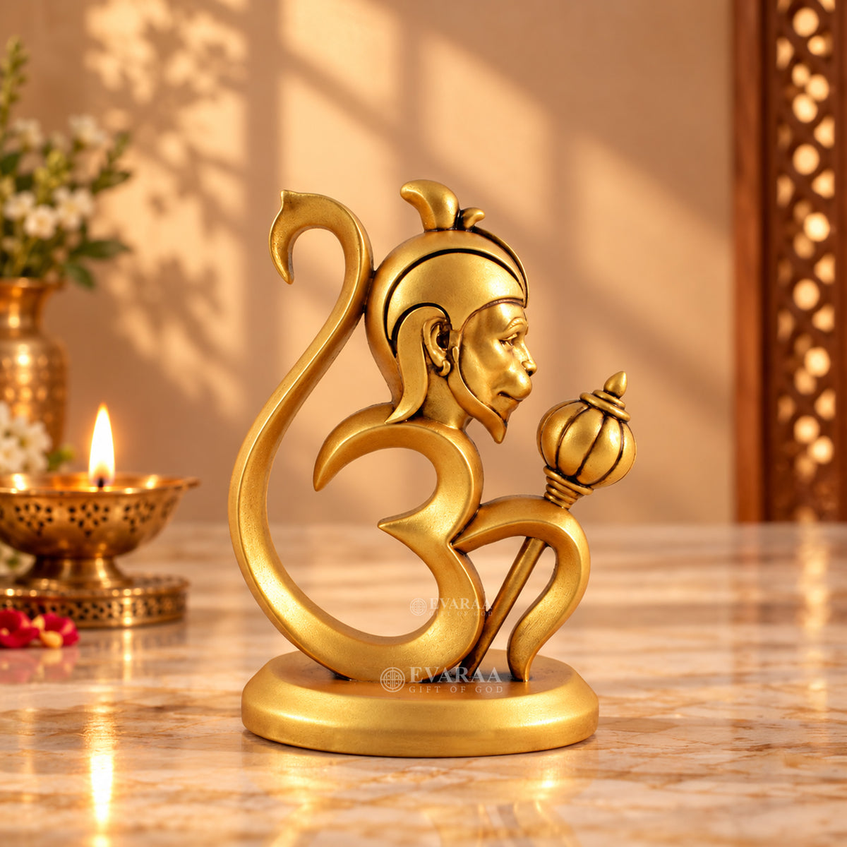 Shri Hanuman Ji Idol with elegant traditional design