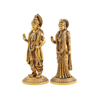Side view of Sita Ram Idol showing detailed design, posture and premium finishing