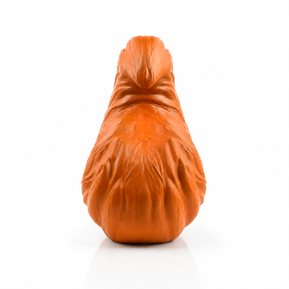 Back view of Antique Squirrel Decorative Statue